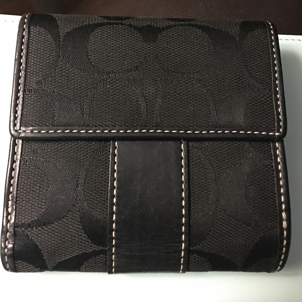 Coach Black Wallet